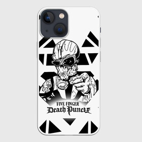 Чехол для iPhone 13 mini с принтом Five Finger Death Punch в Екатеринбурге,  |  | 5fdp | cмертельный удар пятью пальцами | f8 рок | ffdp | five finger death punch | metal | rock | золтан батори | метал | музыка | рок группы | рокерские