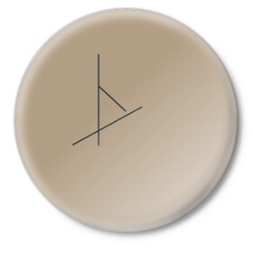 Значок с принтом Геометрия в Екатеринбурге,  металл | круглая форма, металлическая застежка в виде булавки | геометрические линии | геометрические фигуры | геометрия | линии