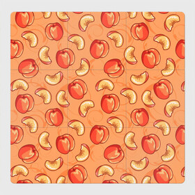 Магнитный плакат 3Х3 с принтом Яблоки в Екатеринбурге, Полимерный материал с магнитным слоем | 9 деталей размером 9*9 см | apple | art | background | drawing | food | fruit | texture | арт | еда | рисунок | текстура | фон | фрукты | яблоки