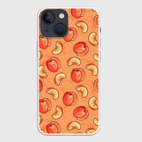 Чехол для iPhone 13 mini с принтом Яблоки в Екатеринбурге,  |  | apple | art | background | drawing | food | fruit | texture | арт | еда | рисунок | текстура | фон | фрукты | яблоки