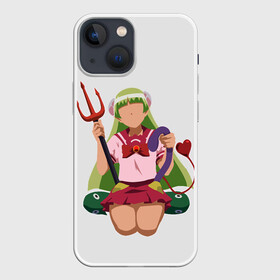 Чехол для iPhone 13 mini с принтом Clara Valac Minimalistic в Екатеринбурге,  |  | alice | amelie | asmodeus | azazel | caliego | clara | iruma | kun | naberi | opera | paimon | sullivan | suzuki | tohell | vaal | valak | welcome | ад | азазель | амели | асмодей | в | ваал | валак | добро | ирума | клара | 