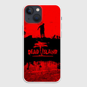 Чехол для iPhone 13 mini с принтом Island of blood в Екатеринбурге,  |  | dead island | game | games | zombi | zomby | апокалепсис | апокалипсис | вуфв шыдфтв | дэд исланд | зомби | игра | игры | мертвый остров