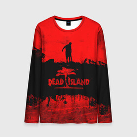 Мужской лонгслив 3D с принтом Island of blood в Екатеринбурге, 100% полиэстер | длинные рукава, круглый вырез горловины, полуприлегающий силуэт | Тематика изображения на принте: dead island | game | games | zombi | zomby | апокалепсис | апокалипсис | вуфв шыдфтв | дэд исланд | зомби | игра | игры | мертвый остров
