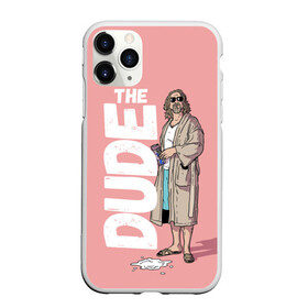 Чехол для iPhone 11 Pro матовый с принтом The Real Dude в Екатеринбурге, Силикон |  | big lebowski | donney | dude | lebowski | the big lebowski | the dude | walter | большой лебовски | лебовски | чувак