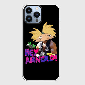 Чехол для iPhone 13 Pro Max с принтом Hey Arnold (Predator) в Екатеринбурге,  |  | arnie | arnold | burt | gerald | hey | johanssen | martin | nickelodeon | predator | арни | арнольд | берт | джеральд | джохансен | мартин | мульт | мультфильм | никелодеон | хищник | шварценеггер | эй