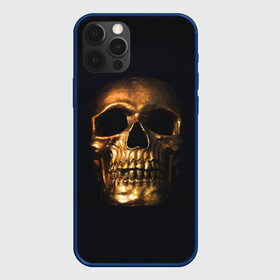 Чехол для iPhone 12 Pro Max с принтом Golden Skull в Екатеринбурге, Силикон |  | golden | midas | skull | иллюстрация | черепа