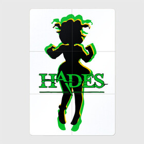 Магнитный плакат 2Х3 с принтом Dusa Hades в Екатеринбурге, Полимерный материал с магнитным слоем | 6 деталей размером 9*9 см | dusa | gorgon | hades | mythology | olympus | the gods | zagrei | аид | боги | горгона | дуса | загрей | мифология | олимп | хадес | хадис