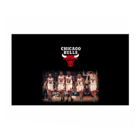 Бумага для упаковки 3D с принтом CHICAGO BULLS [3] в Екатеринбурге, пластик и полированная сталь | круглая форма, металлическое крепление в виде кольца | Тематика изображения на принте: basketball | bulls | chicago | chicago bulls | jordan | nba | баскетбол | джордан | нба | чикаго буллз