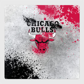 Магнитный плакат 3Х3 с принтом CHICAGO BULLS [8] в Екатеринбурге, Полимерный материал с магнитным слоем | 9 деталей размером 9*9 см | Тематика изображения на принте: basketball | bulls | chicago | chicago bulls | jordan | nba | баскетбол | джордан | нба | чикаго буллз