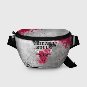 Поясная сумка 3D с принтом CHICAGO BULLS [8] в Екатеринбурге, 100% полиэстер | плотная ткань, ремень с регулируемой длиной, внутри несколько карманов для мелочей, основное отделение и карман с обратной стороны сумки застегиваются на молнию | basketball | bulls | chicago | chicago bulls | jordan | nba | баскетбол | джордан | нба | чикаго буллз