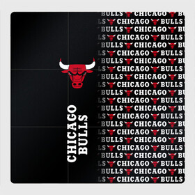 Магнитный плакат 3Х3 с принтом CHICAGO BULLS [7] в Екатеринбурге, Полимерный материал с магнитным слоем | 9 деталей размером 9*9 см | Тематика изображения на принте: basketball | bulls | chicago | chicago bulls | jordan | nba | баскетбол | джордан | нба | чикаго буллз