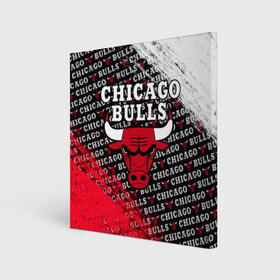 Холст квадратный с принтом CHICAGO BULLS [6] в Екатеринбурге, 100% ПВХ |  | basketball | bulls | chicago | chicago bulls | jordan | nba | баскетбол | джордан | нба | чикаго буллз