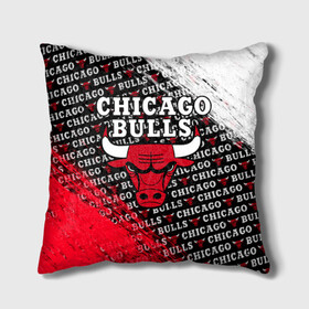 Подушка 3D с принтом CHICAGO BULLS [6] в Екатеринбурге, наволочка – 100% полиэстер, наполнитель – холлофайбер (легкий наполнитель, не вызывает аллергию). | состоит из подушки и наволочки. Наволочка на молнии, легко снимается для стирки | basketball | bulls | chicago | chicago bulls | jordan | nba | баскетбол | джордан | нба | чикаго буллз