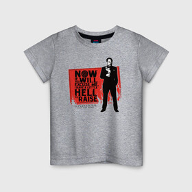 Детская футболка хлопок с принтом SPN Hell To Raise в Екатеринбурге, 100% хлопок | круглый вырез горловины, полуприлегающий силуэт, длина до линии бедер | Тематика изображения на принте: crowley | sn | spn | supernatural | vdzabma | кроули | сверхъестественное | сн | спн