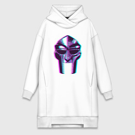 Платье-худи хлопок с принтом MF Doom Mask в Екатеринбурге,  |  | doom | hip hop | mf doom | music | rap | rip | маска | микрофон | музыка | рэп | рэпер | стиль | хип хоп