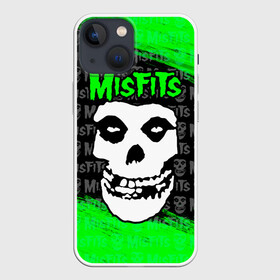 Чехол для iPhone 13 mini с принтом MISFITS [3] в Екатеринбурге,  |  | misfits | music | rock | мисфитс | музыка | рок