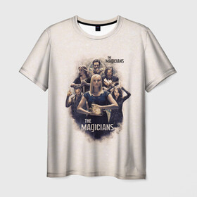 Мужская футболка 3D с принтом The Magicans в Екатеринбурге, 100% полиэфир | прямой крой, круглый вырез горловины, длина до линии бедер | the magicans | волшебники | волшебный мир | волшебство | колдуны | колдуньи | магия | сериал