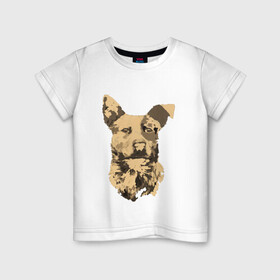 Детская футболка хлопок с принтом FC5: Бумер в Екатеринбурге, 100% хлопок | круглый вырез горловины, полуприлегающий силуэт, длина до линии бедер | fc5 | бумер | животные | пёс | собака