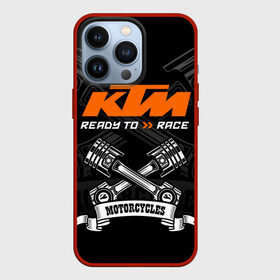 Чехол для iPhone 13 Pro с принтом KTM MOTORCYCLES   КТМ МОТОЦИКЛЫ в Екатеринбурге,  |  | Тематика изображения на принте: ktm | ktm duke | motorcycle. | байк | байкер | ктм | ктм дюк | мотоспорт | мототехника | мотоцикл | мотоциклист | скутер
