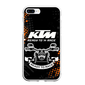 Чехол для iPhone 7Plus/8 Plus матовый с принтом KTM MOTORCYCLES / КТМ МОТОЦИКЛЫ в Екатеринбурге, Силикон | Область печати: задняя сторона чехла, без боковых панелей | ktm | ktm duke | motorcycle. | байк | байкер | ктм | ктм дюк | мотоспорт | мототехника | мотоцикл | мотоциклист | скутер