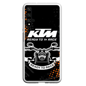 Чехол для Honor 20 с принтом KTM MOTORCYCLES / КТМ МОТОЦИКЛЫ в Екатеринбурге, Силикон | Область печати: задняя сторона чехла, без боковых панелей | ktm | ktm duke | motorcycle. | байк | байкер | ктм | ктм дюк | мотоспорт | мототехника | мотоцикл | мотоциклист | скутер