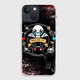 Чехол для iPhone 13 mini с принтом The Binding of Isaac | ИСААК в Екатеринбурге,  |  | Тематика изображения на принте: boss | fear | game | horror | isaac | monster | scream | the binding of isaac | the binding of isaac collection | айзек | босс | жертвоприношение исаака | игра | крик | монстр | ужас