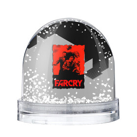 Игрушка Снежный шар с принтом FARCRY в Екатеринбурге, Пластик | Изображение внутри шара печатается на глянцевой фотобумаге с двух сторон | farcry | fc 5 | fc5 | фар край