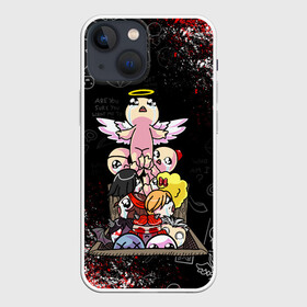 Чехол для iPhone 13 mini с принтом The Binding of Isaac | ИСААК в Екатеринбурге,  |  | Тематика изображения на принте: boss | fear | game | horror | isaac | monster | scream | the binding of isaac | the binding of isaac collection | айзек | босс | жертвоприношение исаака | игра | крик | монстр | ужас