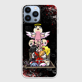 Чехол для iPhone 13 Pro Max с принтом The Binding of Isaac | ИСААК в Екатеринбурге,  |  | Тематика изображения на принте: boss | fear | game | horror | isaac | monster | scream | the binding of isaac | the binding of isaac collection | айзек | босс | жертвоприношение исаака | игра | крик | монстр | ужас