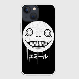 Чехол для iPhone 13 mini с принтом Emil (Nier: Automata) в Екатеринбурге,  |  | 2a | 2б | ahegao | anime | automata | b2 | cyber | emil | girl | girls | glitch | hikka | neon | nier | senpai | smile | waifu | yorha | а2 | аниме | ахегао | вайфу | глитч | глич | девушка | кибер | манга | неон | семпай | сенпай | смайл | 