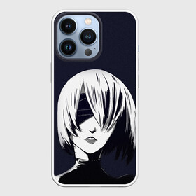 Чехол для iPhone 13 Pro с принтом Nier Automata | 2B (Z) в Екатеринбурге,  |  | 2b | automata | bayonetta | drakengard | nier | nier automata | rpg | yorha | yorha 2b | компьютерная игра | ниэр | рпг