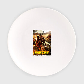 Тарелка с принтом FARCRY Fortune’s в Екатеринбурге, фарфор | диаметр - 210 мм
диаметр для нанесения принта - 120 мм | farcry | fc 5 | fc5 | фар край