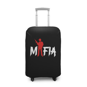 Чехол для чемодана 3D с принтом Mafia в Екатеринбурге, 86% полиэфир, 14% спандекс | двустороннее нанесение принта, прорези для ручек и колес | game | games | mafia | вито скалетта | игра | игры | мафия | морелло | сальери | томас анджело