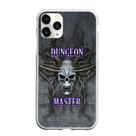 Чехол для iPhone 11 Pro матовый с принтом DM Dungeon Master SKULL в Екатеринбурге, Силикон |  | dd | dm | dungeon master | dungeons and dragons | skull | днд | мастер подземелий | подземелья и драконы