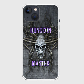 Чехол для iPhone 13 с принтом DM | Dungeon Master | SKULL в Екатеринбурге,  |  | dd | dm | dungeon master | dungeons and dragons | skull | днд | мастер подземелий | подземелья и драконы