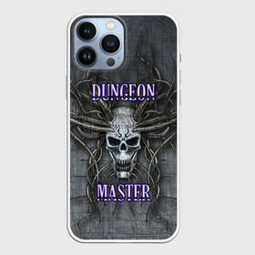 Чехол для iPhone 13 Pro Max с принтом DM | Dungeon Master | SKULL в Екатеринбурге,  |  | dd | dm | dungeon master | dungeons and dragons | skull | днд | мастер подземелий | подземелья и драконы