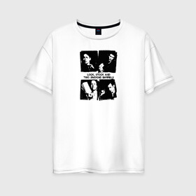 Женская футболка хлопок Oversize с принтом Карты,деньги,два ствола в Екатеринбурге, 100% хлопок | свободный крой, круглый ворот, спущенный рукав, длина до линии бедер
 | боевик | гай ричи | кино | фильм