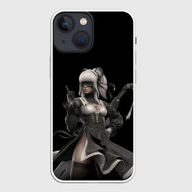 Чехол для iPhone 13 mini с принтом Nier: Automata в Екатеринбурге,  |  | automata | game | nier | robots | yorha | андроид | аниме | воин | девушка | игра | нир | робот | самурай | экшн