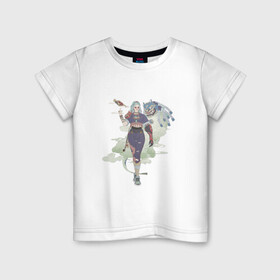 Детская футболка хлопок с принтом Современный маг в Екатеринбурге, 100% хлопок | круглый вырез горловины, полуприлегающий силуэт, длина до линии бедер | арт | воин | демон | дух | дым | ёкай | китай | маска | призрак | рисунок | рога | самурай | фамильяр | япония