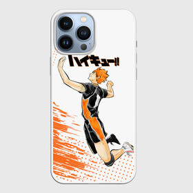 Чехол для iPhone 13 Pro Max с принтом Шоё Хината ВОЛЕЙБОЛ в Екатеринбурге,  |  | anime | haikyu | haikyuu | karasuno | аниме | волейбол | ворон | кагеяма | карасуно | кей | кенма | козуме | куроо | маленький гигант | манга | мяч | некома | ойкава | сатори | сёё | тендо | тобио | тоору | хайкью | хината