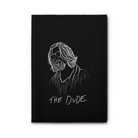 Обложка для автодокументов с принтом THE DUDE (Большой Лебовски) в Екатеринбурге, натуральная кожа |  размер 19,9*13 см; внутри 4 больших “конверта” для документов и один маленький отдел — туда идеально встанут права | abide | big | dude | jeff | lebowski | the | большой | лебовски | фильм | чувак