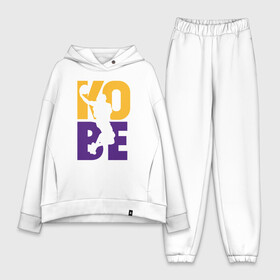 Женский костюм хлопок Oversize с принтом Kobe Bryant в Екатеринбурге,  |  | basketball | bryant | game | james | kobe | lakers | lebron | los angeles | nba | sport | streetball | баскетбол | баскетболист | брайант | джеймс | игра | игрок | коби | леброн | лейкерс | лос анджелес | мяч | нба | спорт | стритбол