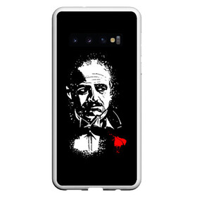 Чехол для Samsung Galaxy S10 с принтом The Godfather / Крестный отец в Екатеринбурге, Силикон | Область печати: задняя сторона чехла, без боковых панелей | corleone | gotfather | the godfather | vito andolini corleone | дон вито корлеоне | карлеоне | крестный отец | мафия | старые фильмы | татталья