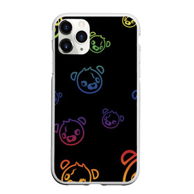 Чехол для iPhone 11 Pro Max матовый с принтом Colorful Bear в Екатеринбурге, Силикон |  | colorful | games | иллюстрация | медведь | обёртка | фортнайт