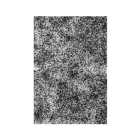 Обложка для паспорта матовая кожа с принтом Small-scale camouflage в Екатеринбурге, натуральная матовая кожа | размер 19,3 х 13,7 см; прозрачные пластиковые крепления | Тематика изображения на принте: абстракция | грязь | камуфляж | пятна | черно белый