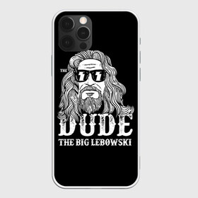 Чехол для iPhone 12 Pro с принтом Dude the Big Lebowski в Екатеринбурге, силикон | область печати: задняя сторона чехла, без боковых панелей | dude | jeff bridges | the big lebowski | блики | большой лебовский | джефф бриджес | молния | фильм | чувак