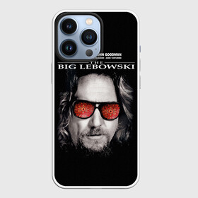 Чехол для iPhone 13 Pro с принтом The Big Lebowski в Екатеринбурге,  |  | Тематика изображения на принте: dude | jeff bridges | the big lebowski | большой лебовский | джефф бриджес | ковер | красные очки | узор | фильм | чувак