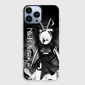 Чехол для iPhone 13 Pro Max с принтом Nier: Automata, 2B в Екатеринбурге,  |  | 2b | 9s | a2 | emil | nier | nier automata | nier: automata | yorha | игры | нир | эмиль