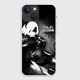 Чехол для iPhone 13 mini с принтом 2B Nier: Automata в Екатеринбурге,  |  | 2b | 9s | a2 | emil | nier | nier automata | nier: automata | yorha | игры | нир | эмиль