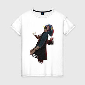 Женская футболка хлопок с принтом Dead by daylight Nea в Екатеринбурге, 100% хлопок | прямой крой, круглый вырез горловины, длина до линии бедер, слегка спущенное плечо | nea | выживший | дбд | нея